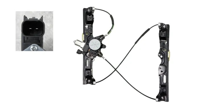 2011-2022 Ford Ranger PX Front Window Regulator Left Hand Side (2-Pin, With Motor)
