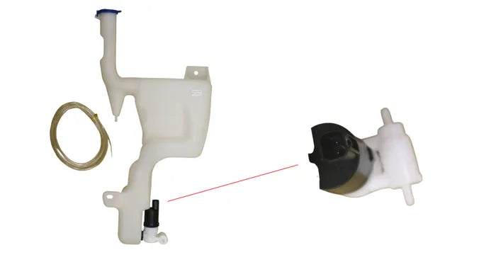 2008-2019 Ford Fiesta WS/WT/WZ Washer Bottle with Motor