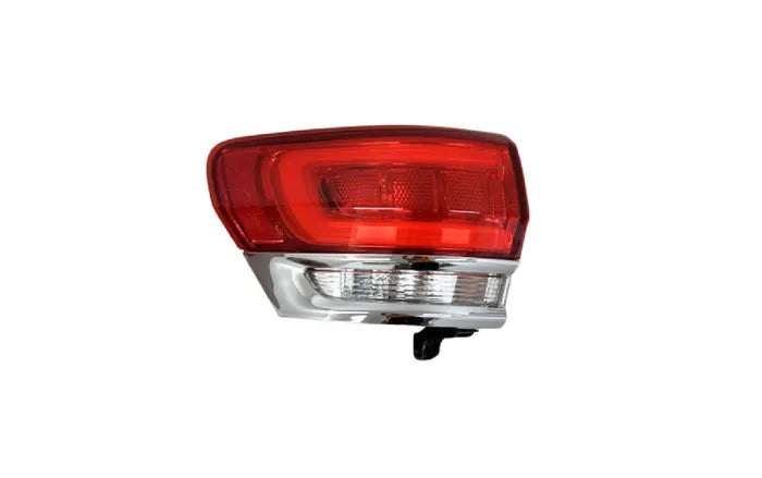 2013-2021 Jeep Grand Cherokee WK Outer Tail Light (Left-Hand Side, Bright Red Lens, Chromed Mould)