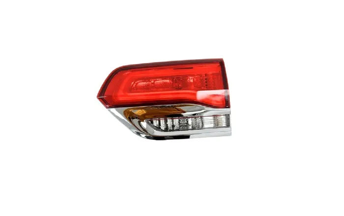 2013-2021 Jeep Grand Cherokee WK Inner Tail Light (Right-Hand Side, Bright Red Lens, Chromed Mould)