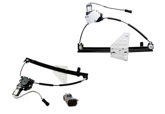 2001-2005 Jeep Grand Cherokee WG Rear Window Regulator Left-Hand Side (2-Pin, With Motor)