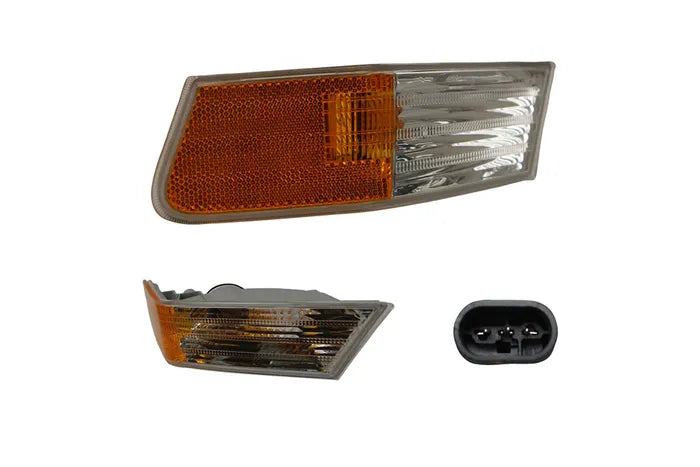 2007-2016 Jeep Patriot MK Front Corner Indicator Light (Left-Hand Side, Amber/Clear)