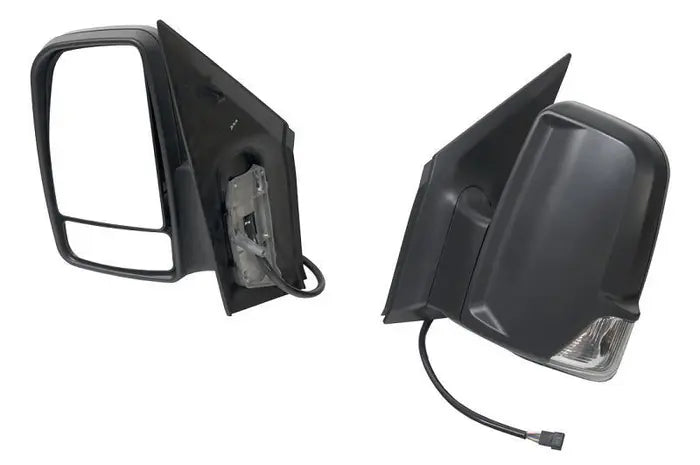 2006-2018 Mercedes Sprinter W906 Door Mirror (Left-Hand Side, Electric, Heated, with Lamp)