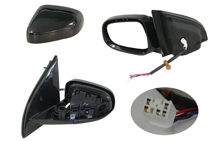 2008-2014 Ford Falcon FG Door Mirror (Left Hand Side, Electric, 5-Pin, Temp Sensor)