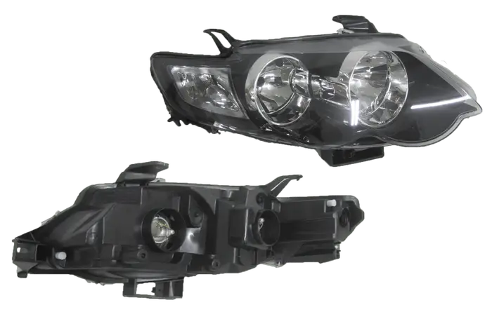 2008-2014 Ford Falcon FG Headlight (Right Hand Side, Black Housing, Non-Projector)