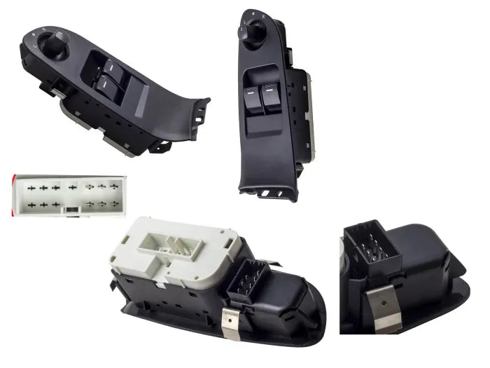 2008-2016 Ford Falcon FG/FGX Window Switch (3 Button, 2 Plug, Non-Illuminated, Right Hand Side)