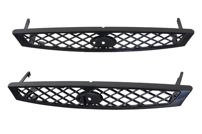 2002-2004 Ford Focus LR Front Grille (Black)