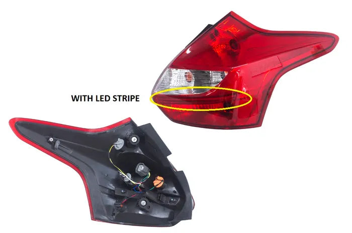 2011-2014 Ford Focus LW Hatchback Tail Light (LED Stripe, Right Hand Side)