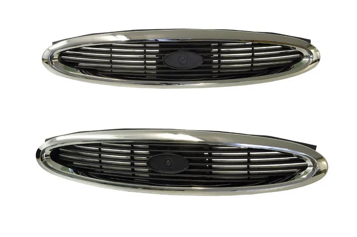 1996-2001 Ford Mondeo HC/HD Front Grille (Complete, Black Finish)