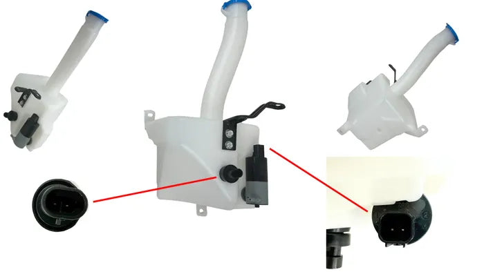 2011-2022 Ford Ranger PX Washer Bottle (with Motor & Sensor)