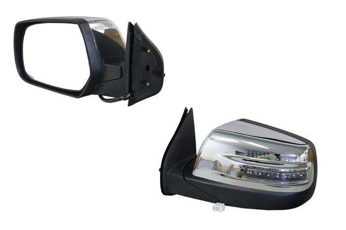 2006-2011 Ford Ranger PJ/PK Electric Door Mirror (Left Hand Side) Chrome, 7 Pin, with Blinker and Folding)