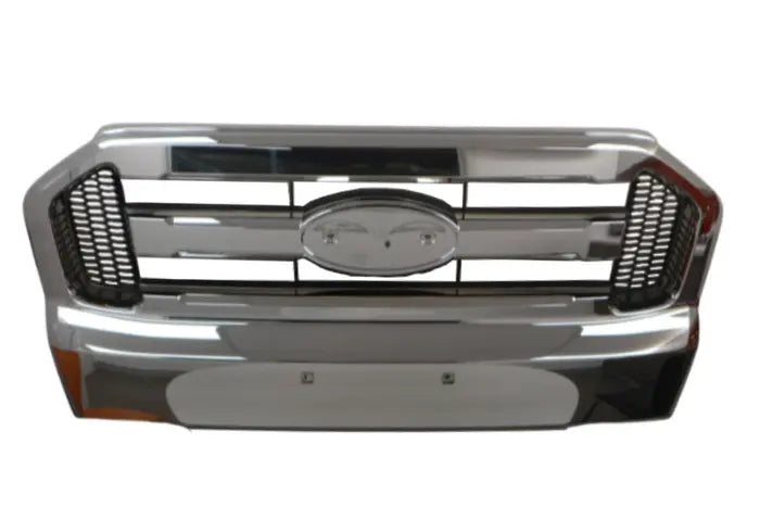2015-2018 Ford Ranger PX Series 2 Grille (Modified Design, Chrome Mould)