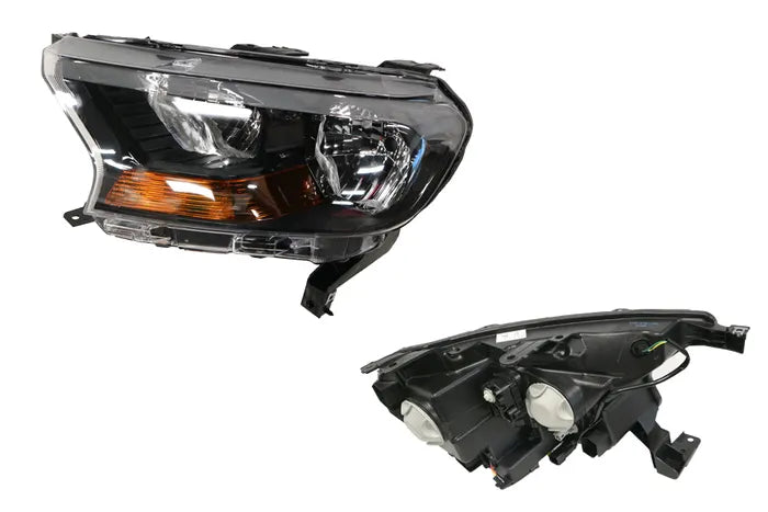 2015-2022 Ford Ranger PX2/PX3 Headlight (Halogen H7/H15, Left Hand Side) with Electric Adjuster