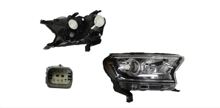 2015-2022 Ford Ranger PX2/PX3 Headlight (Right Hand Side, Round Projector, H11/H15, without LED DRL)