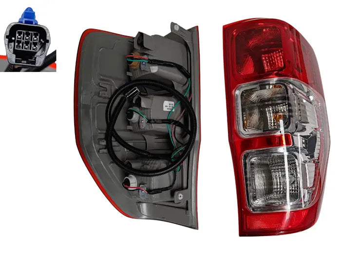 2011-2022 Ford Ranger PX Tail Light (Right Hand Side, Non Smoky)