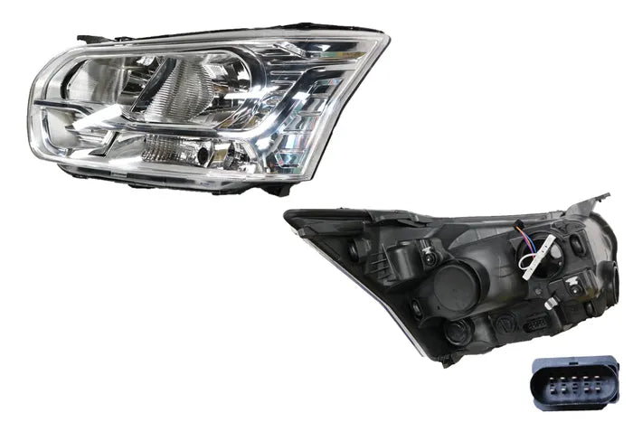 2014- ONWARDS Ford Transit VO Headlight (Left Hand Side, Chromed)