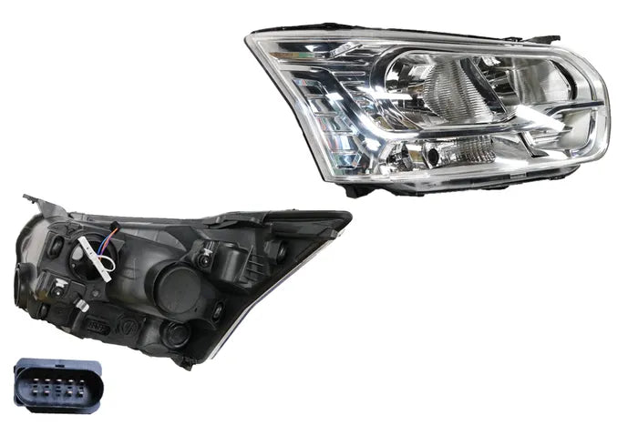 2014- ONWARDS Ford Transit VO Head Light (Right Hand Side, Chromed)