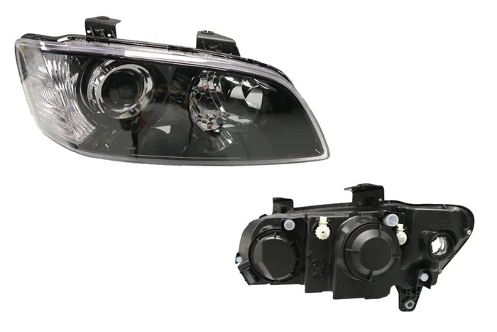2006-2010 Holden Commodore VE Headlight (Right-Hand Side, Projector, Black)