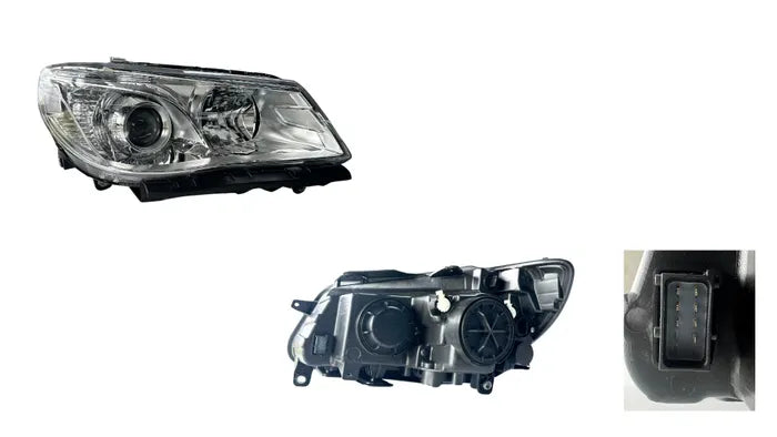 2013-2015 Holden Commodore VF Evoke Headlight (Right-Hand Side, Chrome)