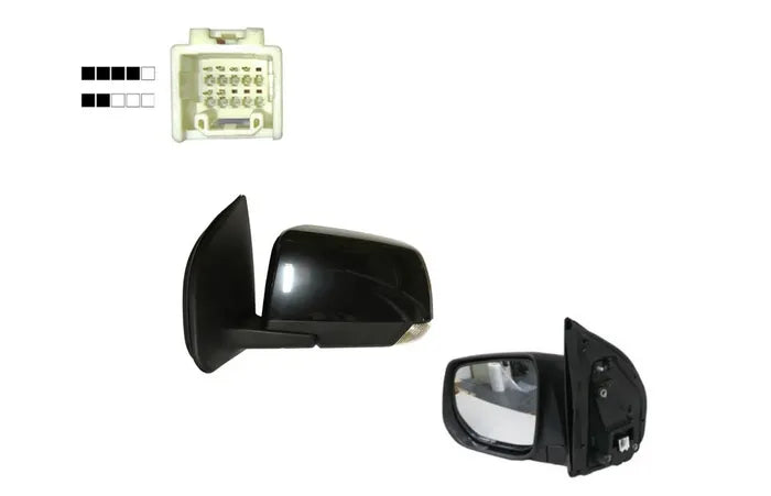 2012-2016 Holden Colorado RG Electric Door Mirror (Left-Hand Side, with Light)