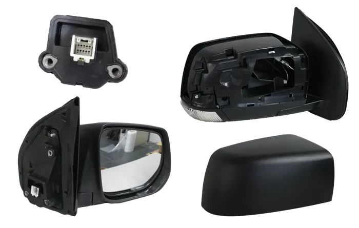 2012-2020 Holden Colorado RG Door Mirror (Right-Hand Side, Electric, Black, Folding)