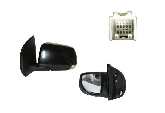2016-2020 Holden Colorado RG Door Mirror (Left-Hand Side, Electric, Black, with Indicator)