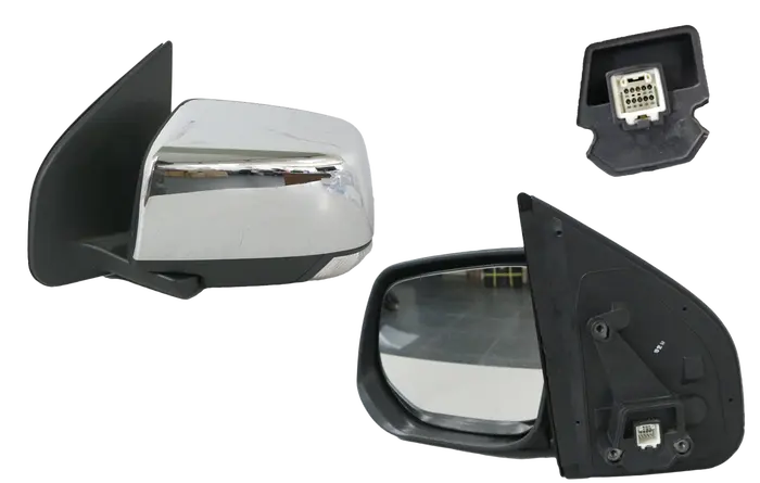 2012-2016 Holden Colorado RG Door Mirror (Left-Hand Side, Electric, Chrome, Folding)