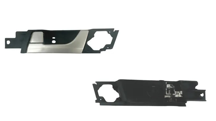 2006-2018 Holden Captiva 7 CG Front Door Handle Inner (Left-Hand Side, Black Base, Silver Lever)