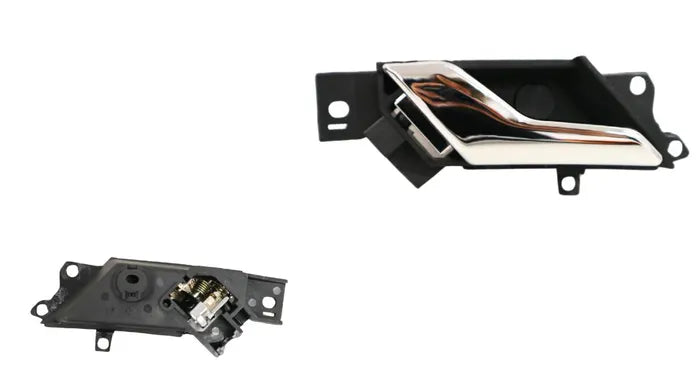 2006-2013 Holden Captiva 5/MAXX CG Front Door Handle (Inner, Left-Hand Side) Black Base Silver Lever
