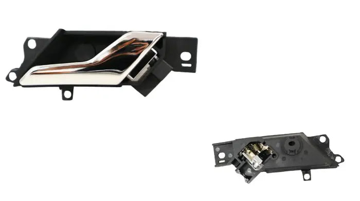2006-2013 Holden Captiva 5/MAXX CG Front Door Handle (Inner, Right-Hand Side) Black Base Silver Lever