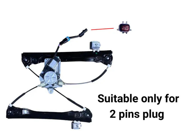 2009-2016 Holden Cruze JG/JH / Front Window Regulator Right-Hand Side (2-Pin, With Motor)