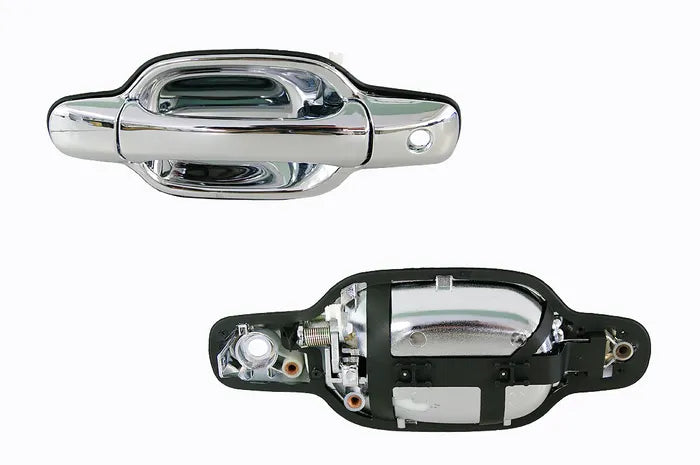 2003-2008 Holden Rodeo RA Front Outer Door Handle (Left-Hand Side, Chrome)
