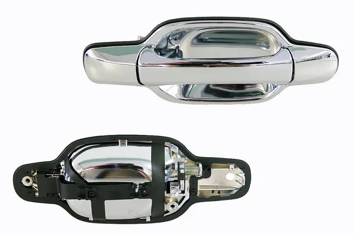 2003-2008 Holden Rodeo RA Rear Outer Door Handle (Right-Hand Side, Chrome)