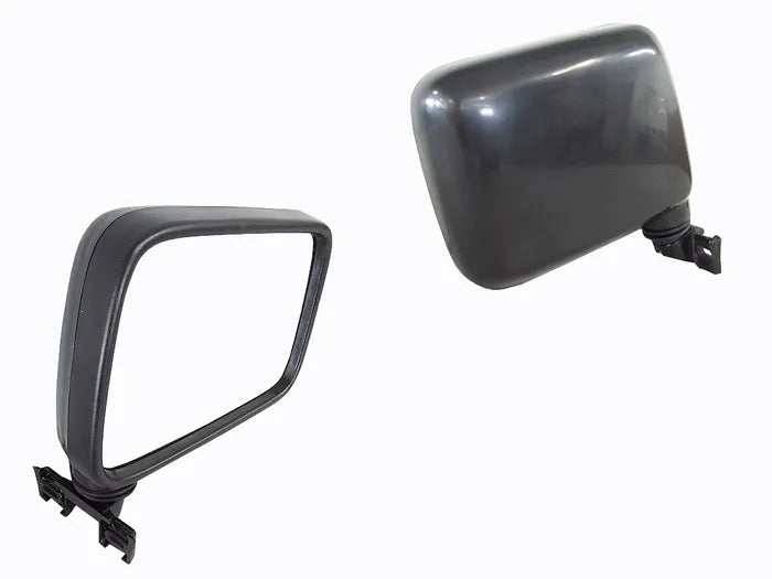 1988-1992 Holden Rodeo TF Manual Door Mirror (Right-Hand Side, Black)