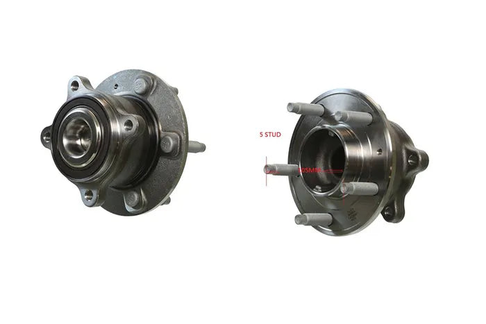 2012-2016 Opel Astra J (AS/P10) (5X105MM) Rear Wheel Hub with Integrated Bearing