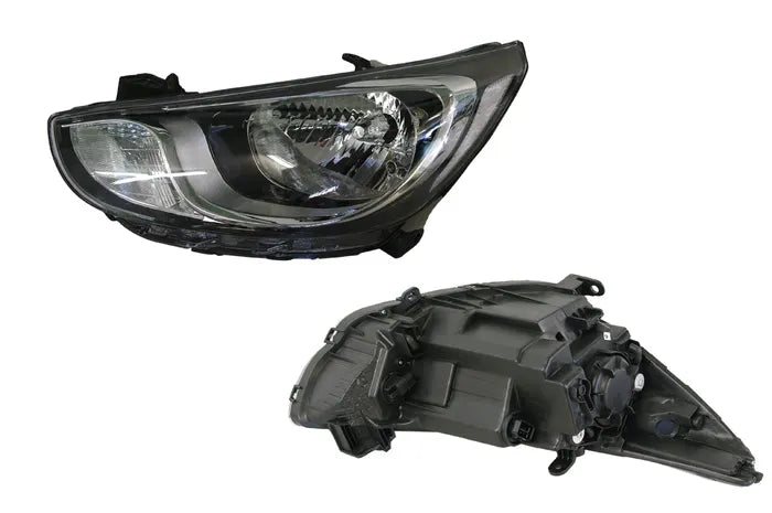 2011-2014 Hyundai Accent RB Headlight (left hand side, 5 Pin Plug)