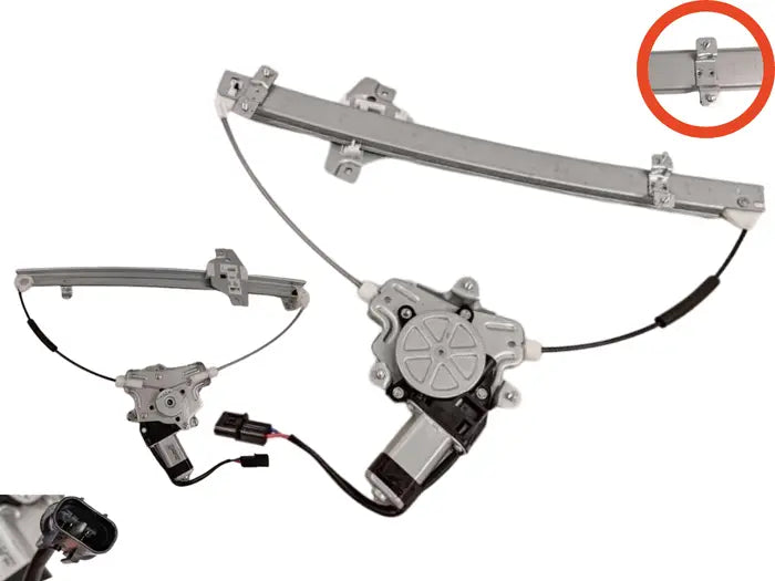 2002-2011 Hyundai Getz TB Front Window Regulator (left hand side, with Motor)