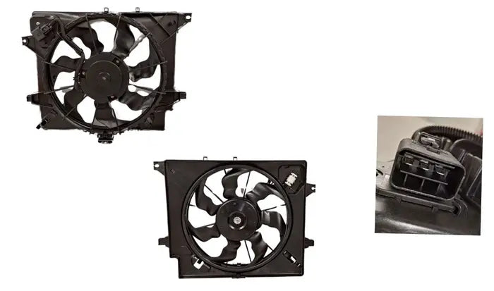 2012-2017 Hyundai i30 GD Radiator Fan (Engine Bay, 1.6L Turbo Diesel)