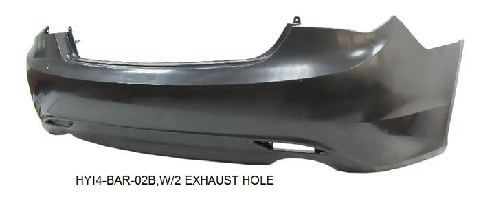 2010-2012 Hyundai i45 YF Rear Bar Cover (2 Exhaust Holes)