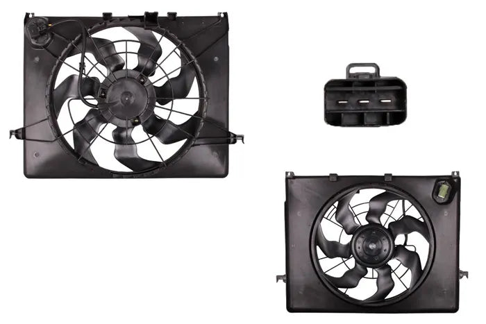 2010-2012 Hyundai i45 YF Radiator Fan (Single, 2.4L)
