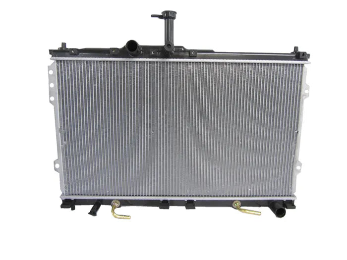 2008-2021 Hyundai iLoad / iMax TQ Radiator (2.4L Petrol Auto, Bottom Tank Centre with 2 Sliding Fan Brackets)
