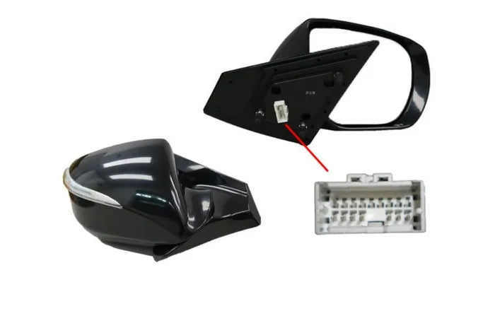 2012-2015 Hyundai Santa Fe DM Door Mirror (Right Hand Side, Heated with Light)