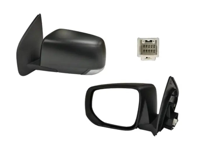 2012-2016 Isuzu D-MAX TFS Door Mirror (Left-Hand Side, Black, with Light)