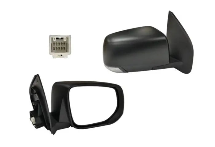 2012-2016 Isuzu D-MAX TFS Door Mirror (Right-Hand Side, Black, with Light)