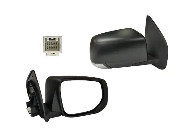 2016-2020 Isuzu D-MAX TFS Door Mirror (Right-Hand Side, Black, with Light)