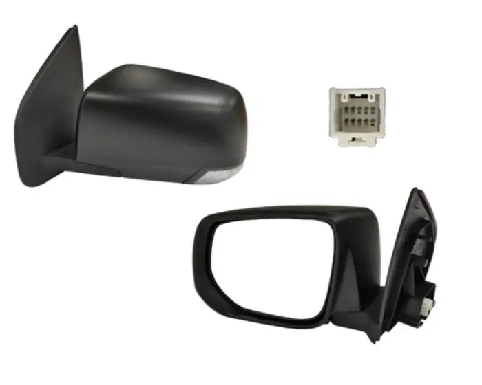 2012-2016 Isuzu D-MAX TFS Door Mirror (Left-Hand Side, Black, with Light Folding)