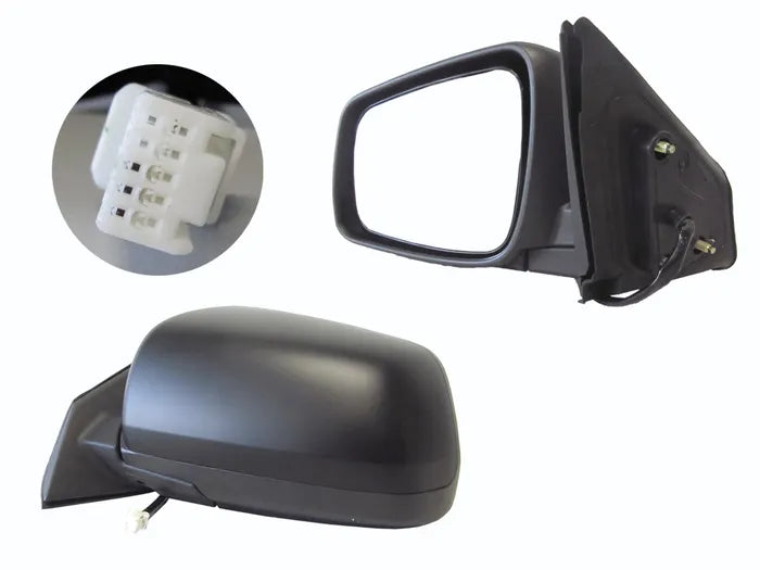 2007-2017 Mitsubishi Lancer CJ/CF Electric Door Mirror (Left-Hand Side, 3 Pin Plug)