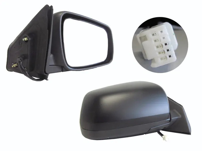 2007-2017 Mitsubishi Lancer CJ/CF Electric Door Mirror (Right-Hand Side, 3 Pin Plug)