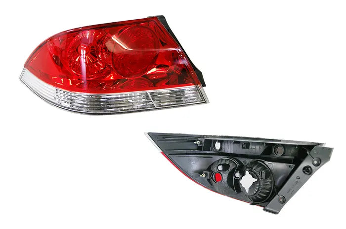 2003-2007 Mitsubishi Lancer CH Tail Light (Left-Hand Side, Red/Clear Lens)
