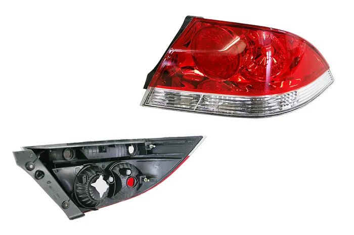 2003-2007 Mitsubishi Lancer CH Tail Light (Right-Hand Side, Red/Clear Lens)